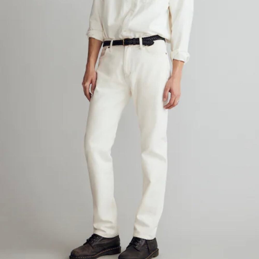Madewell Men's The 1991 Straight Leg Jean Size 27x30 Natural